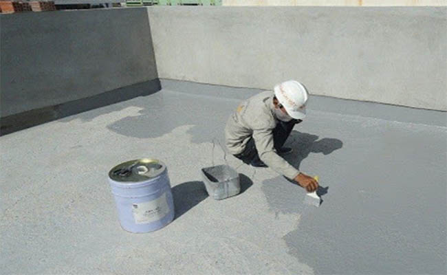 Sử dụng sơn chống thấm trần nhà