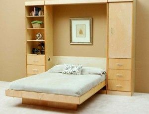 các mẫu giường gấp tiện dụng cho không gian nhà nhỏ