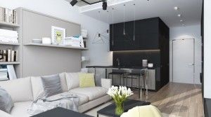 ý tưởng nới rộng không gian cho nhà nhỏ dưới 30 m2