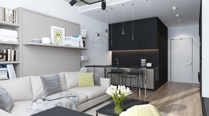 ý tưởng nới rộng không gian cho nhà nhỏ dưới 30 m2